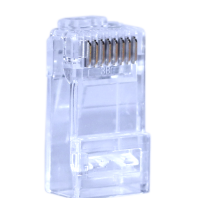 FOTO Conector RJ-45 Categoría 6 Bolsa con 20 conectores