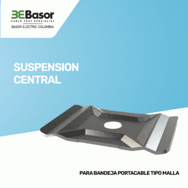 Suspención Central para Bandeja Portacables tipo Malla