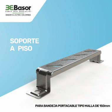 Soporte a Piso para Bandeja de 150 mm