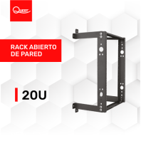 GABINETE RACK DE PARED ABIERTO